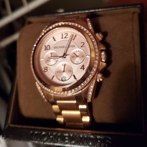 Michael Kors Rose Gold Watch